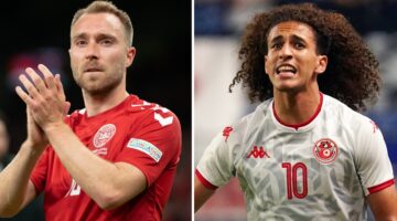 Danemarca v Tunisia Pont