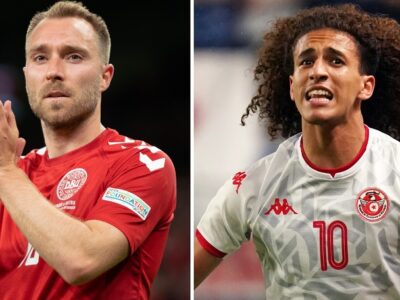 Danemarca v Tunisia Pont